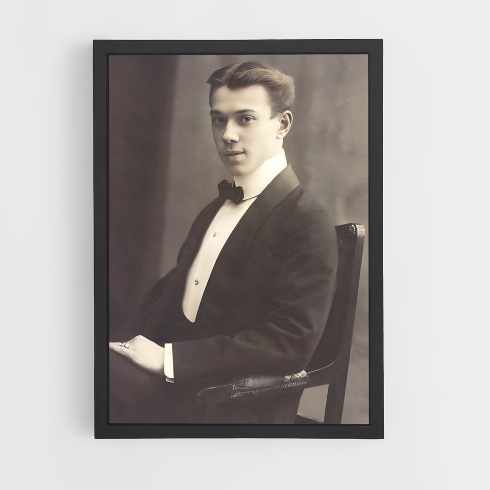 Poster Vaslav nijinsky nuancées – affiche Danse (vue 2)